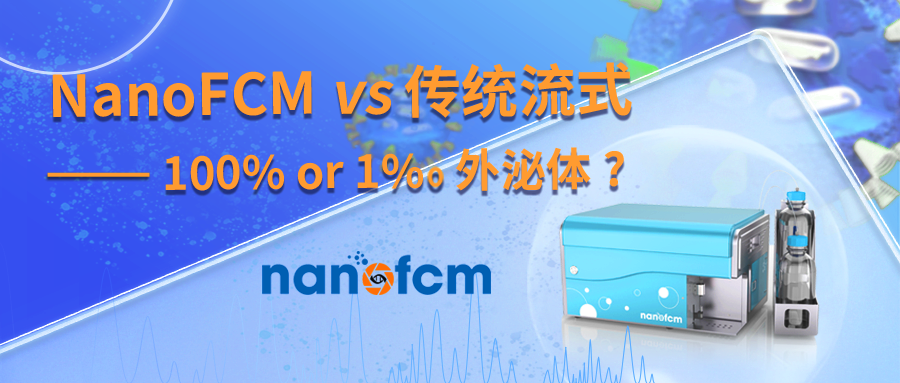  NanoFCM vs 传统流式 | 100% or 1 ‰ 外泌体？